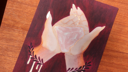 Internal Self-love is Eternal | About Rose Quartz (the painting)