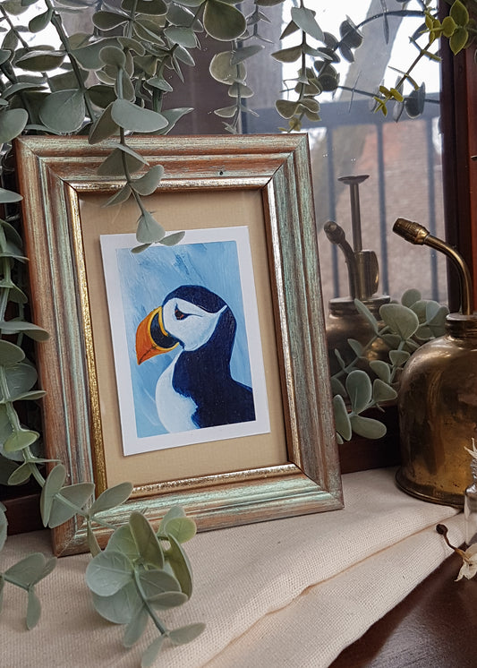 Puffin | Original Mini Painting