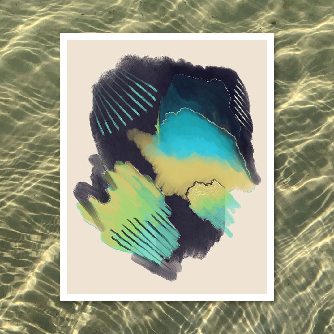 Geode / Agate | 8 x 10 Art Print