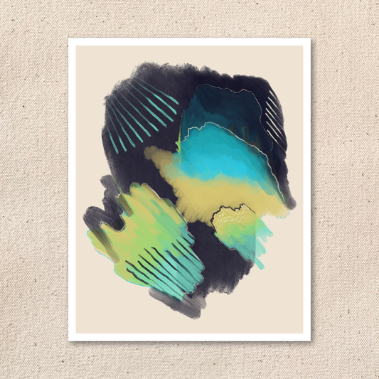 Geode / Agate | 8 x 10 Art Print